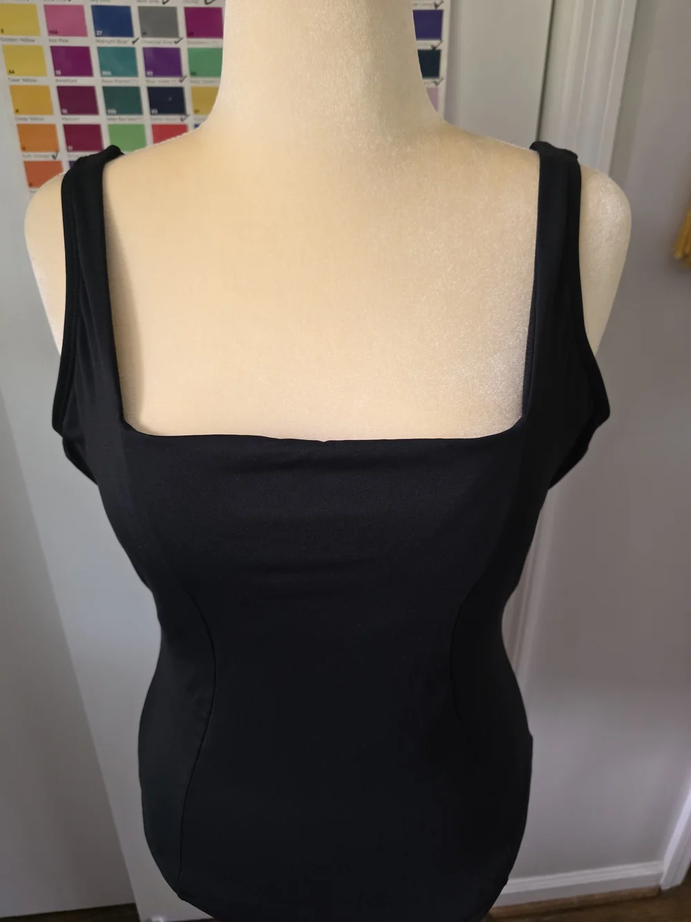 TA3 Classic Black Women's One-Piece Swimsuit - Timeless Swimwear